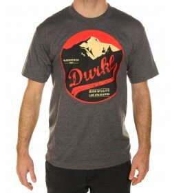 tee-shirt - durkl - mountain sticker