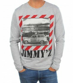 JIMMY'Z - woody & the bomb - heather grey